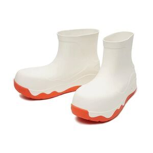 UIN Women's Ankle Boots Casual Comfort Walking Shoe Navarra (Bright White)